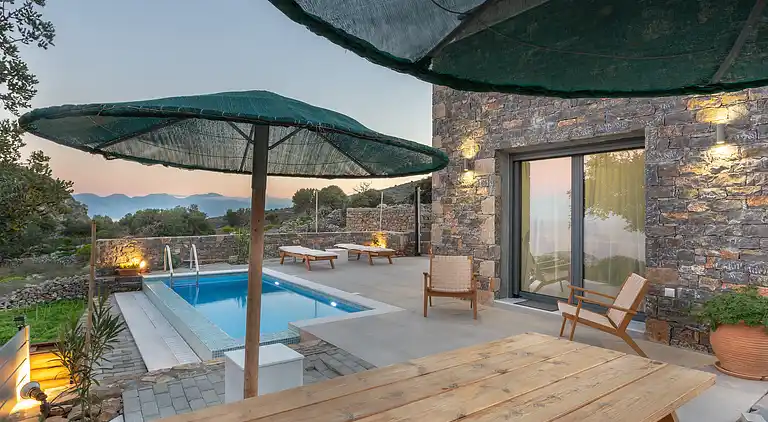 	 Villa Nesea Elounda with private pool