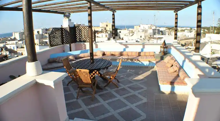  Historic Residence Otranto in front of the castle