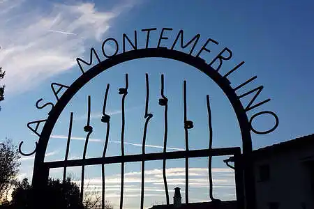 luxery apartment in Umbrian villa, view on Tiber valley 