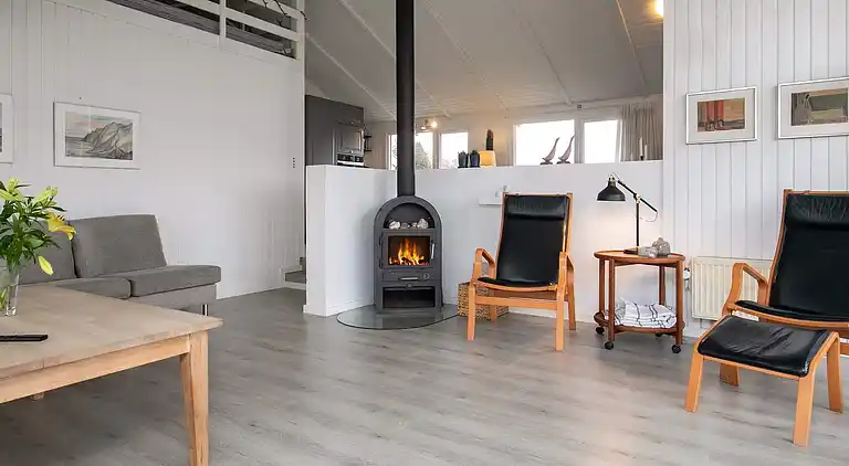 Semesterbostad vid Nørlev Strand