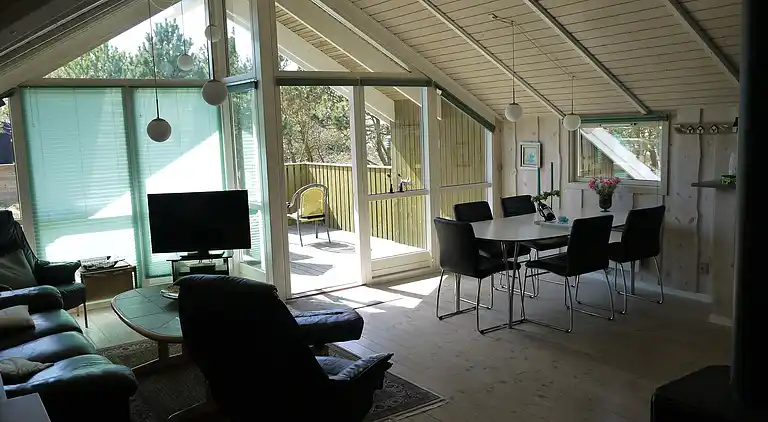 Flott feriehus nær Nordsjøen