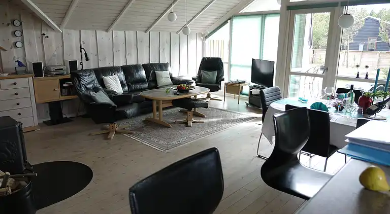 Flott feriehus nær Nordsjøen