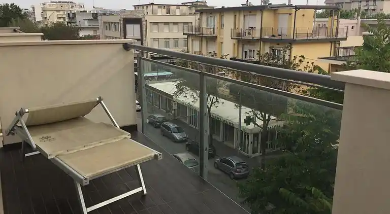 Apartment with sea view in Miramare di Rimini