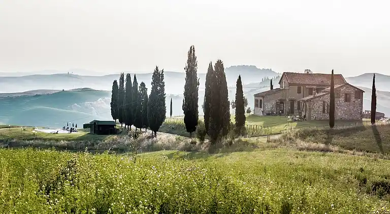Farm house in Asciano