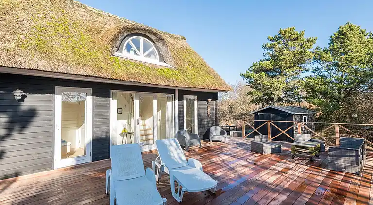 Sommerhus ved Rindby Strand