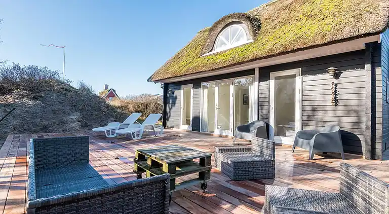 Sommerhus ved Rindby Strand