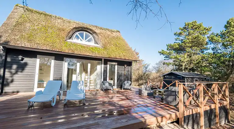 Sommerhus ved Rindby Strand