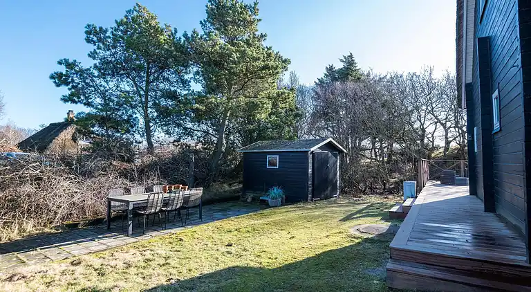 Sommerhus ved Rindby Strand