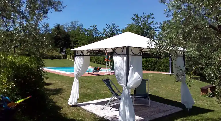 Apartments with swimming pool and good wine 