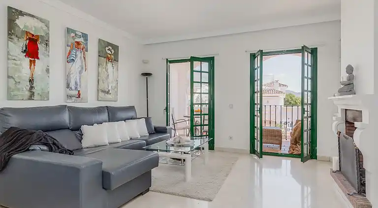 Penthouse with amazing views of the golf valley