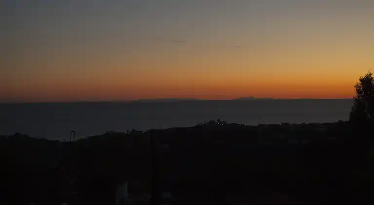 Holiday Home. El Palomar Azul. Pool and sea view