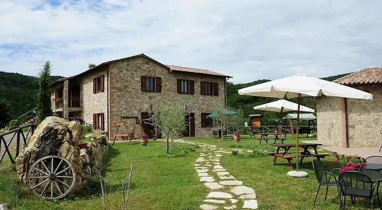 Gårdhus i Passignano sul Trasimeno