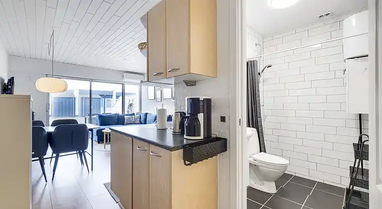 Holiday home in the first row to the North Sea