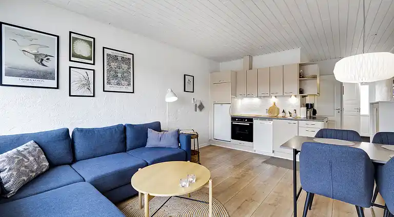 Holiday home in the first row to the North Sea