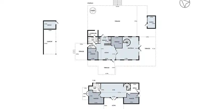 Sommerhus ved Vibæk Strand