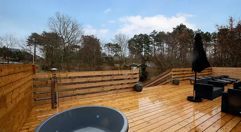 Sommerhus ved Vibæk Strand