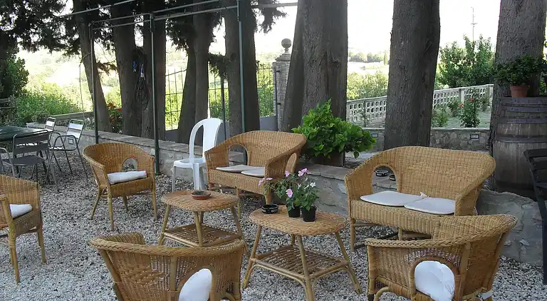 Gårdhus i Villa del Marchese