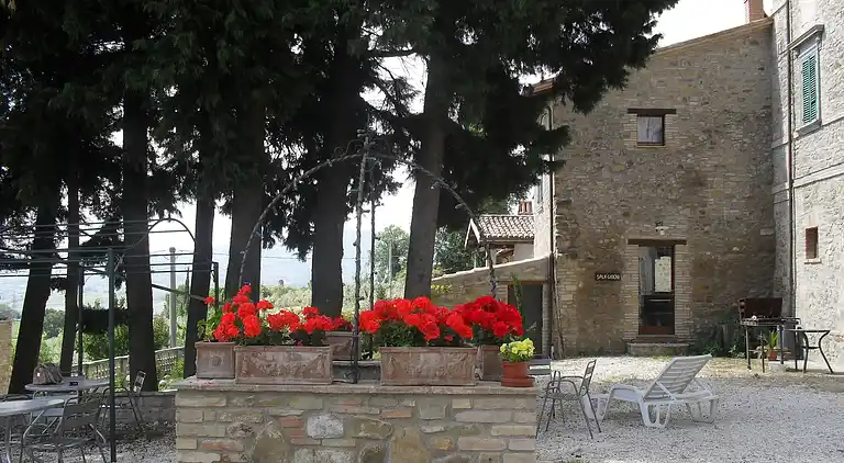 Gårdhus i Villa del Marchese