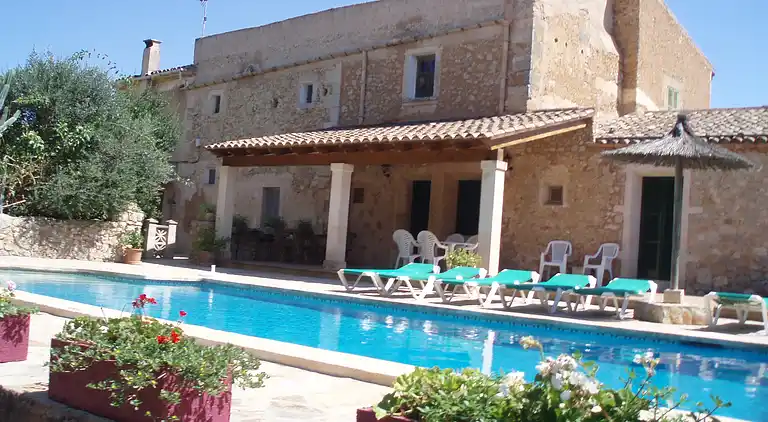 Charmerende rustikt hus med privat pool i Felanitx