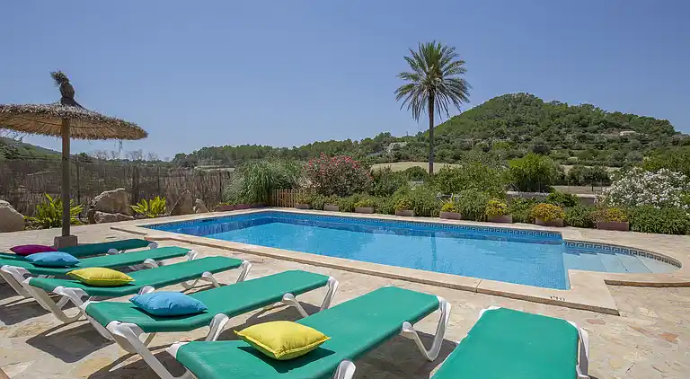 Charmerende rustikt hus med privat pool i Felanitx