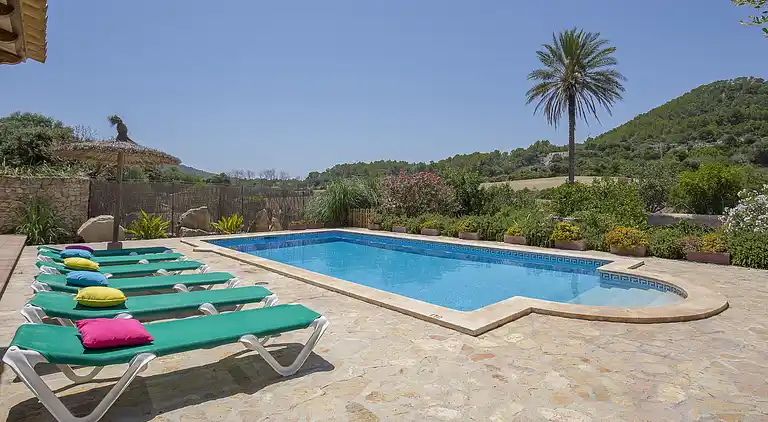 Charmerende rustikt hus med privat pool i Felanitx