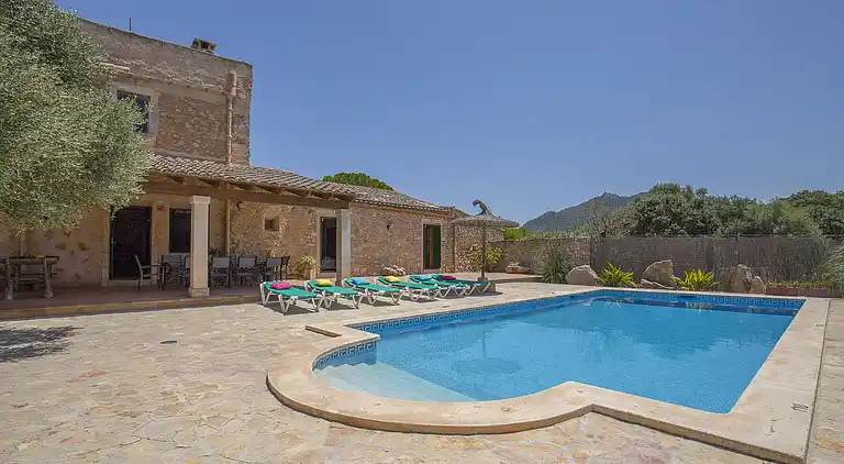 Charmerende rustikt hus med privat pool i Felanitx