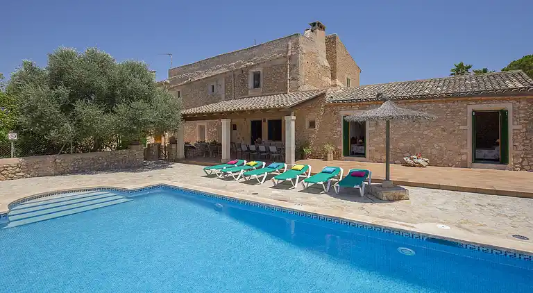 Charmerende rustikt hus med privat pool i Felanitx