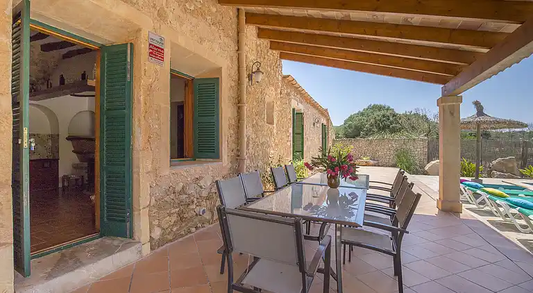 Charmerende rustikt hus med privat pool i Felanitx