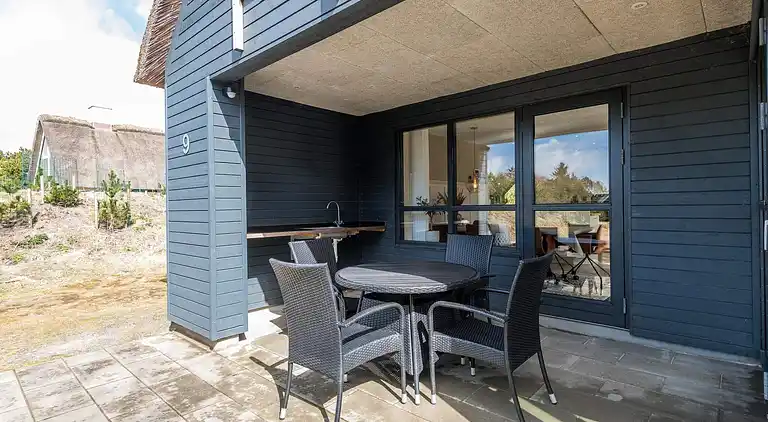 Sommerhus ved Rindby Strand