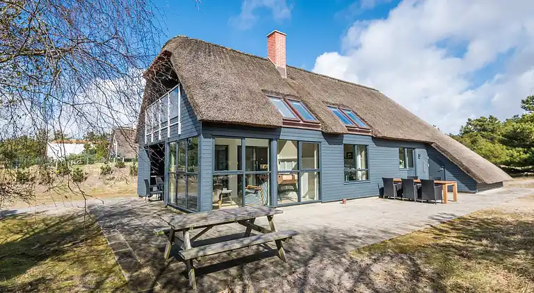 Sommerhus ved Rindby Strand