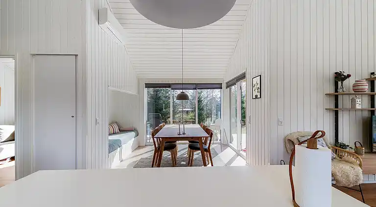 Arkitekttegnet ferieperle på Bornholm