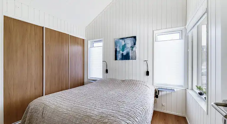 Arkitekttegnet ferieperle på Bornholm