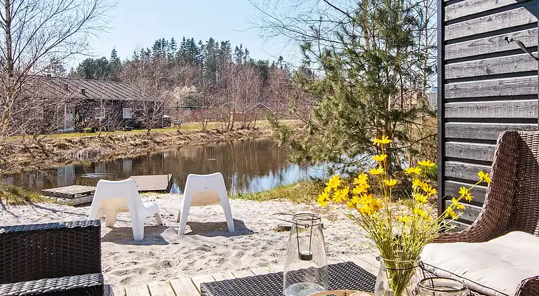 Semesterbostad vid Fjellerup Strand