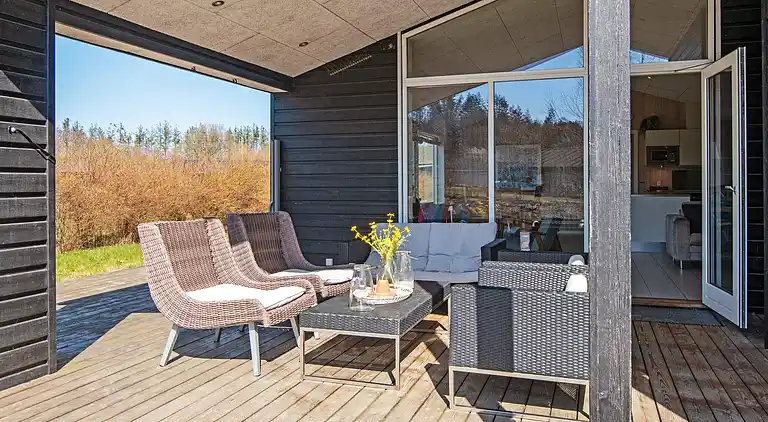 Semesterbostad vid Fjellerup Strand