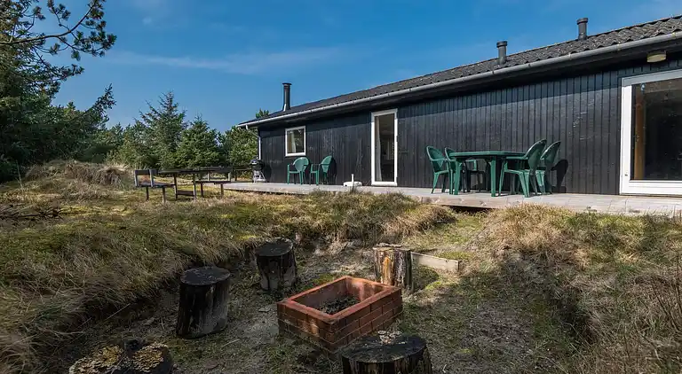 Sommerhus ved Rindby Strand