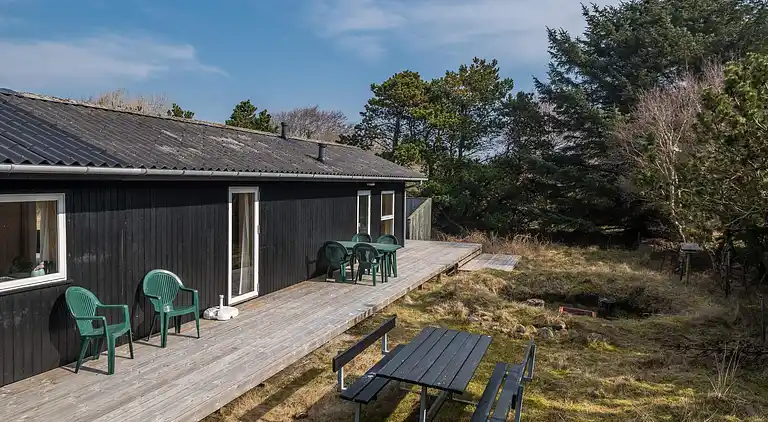 Sommerhus ved Rindby Strand
