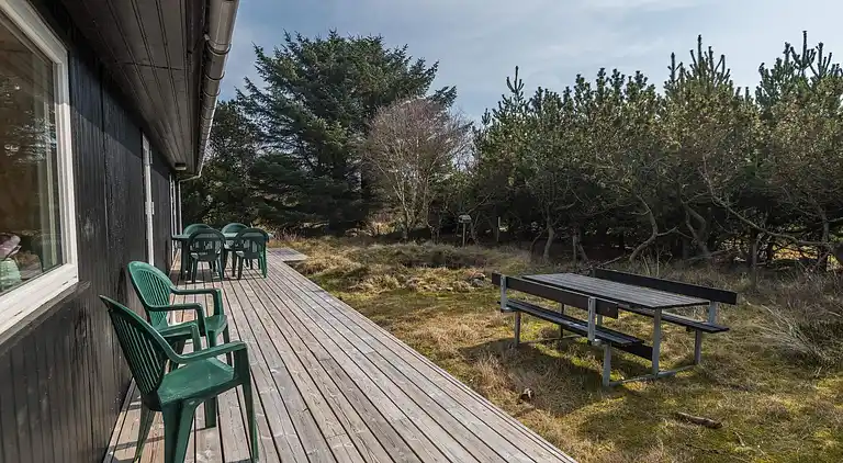 Sommerhus ved Rindby Strand