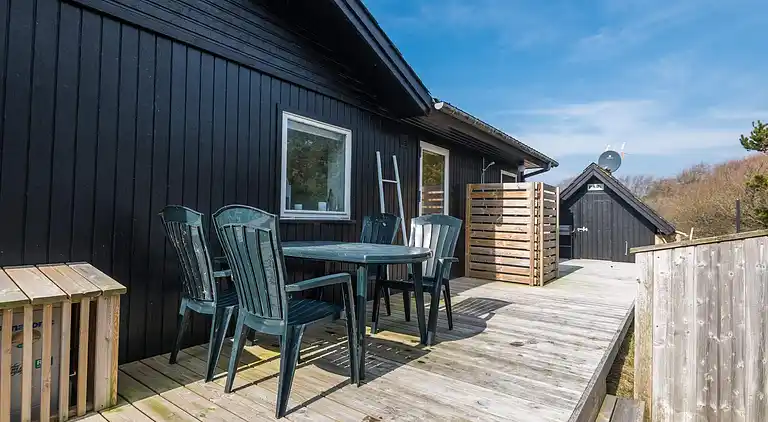 Sommerhus ved Rindby Strand