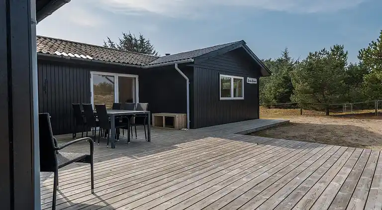 Sommerhus ved Rindby Strand
