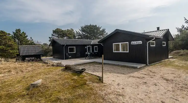 Sommerhus ved Rindby Strand