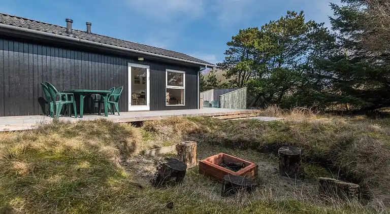 Sommerhus ved Rindby Strand