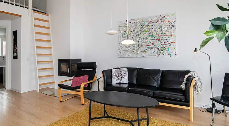 4½ vær.,1.+ 2.sal m/havudsigt