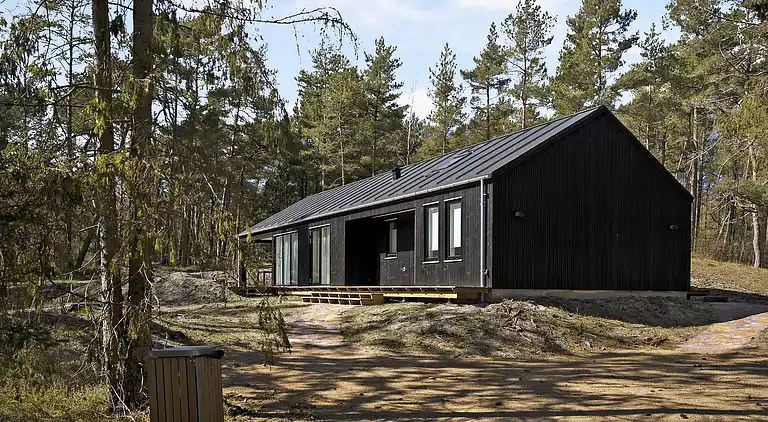 Arkitekttegnet sommerhus på Bornholm
