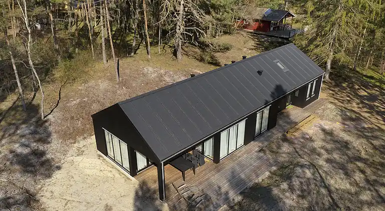 Arkitekttegnet sommerhus på Bornholm