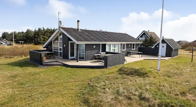 Sommerhus ved Vrist Strand
