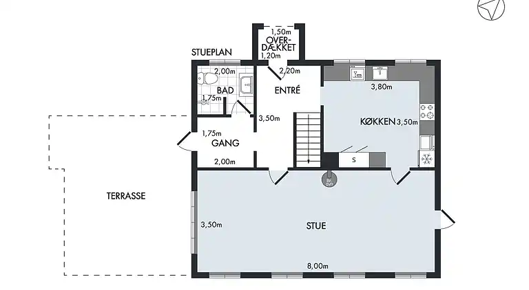  Ländliche Idylle im Norden von Bornholm