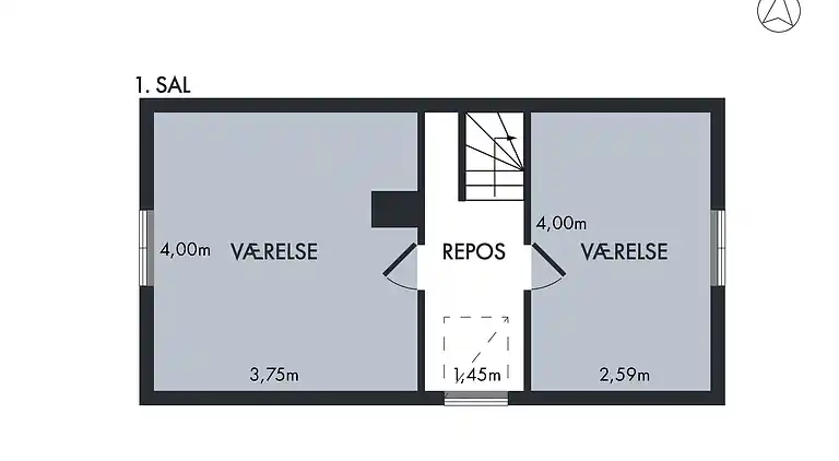 Charmerende byhus i hyggelige Svaneke
