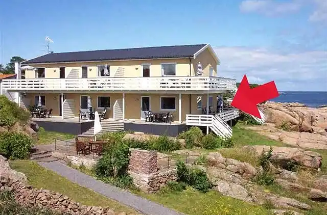 Ferielejlighed på de bornholmske klipper