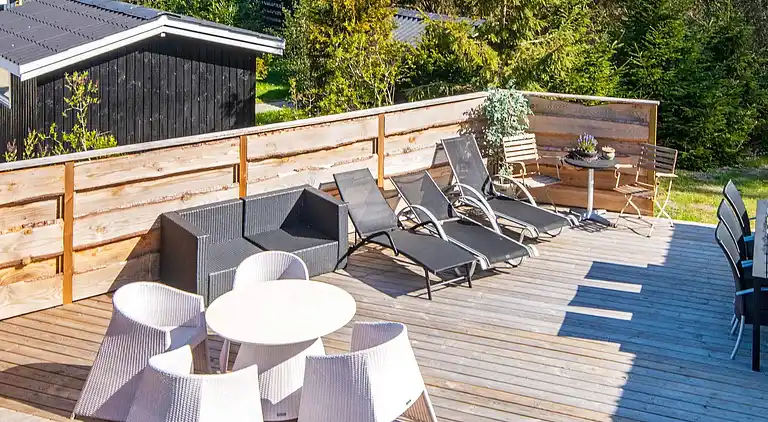 Sommerhus ved Øer Strand