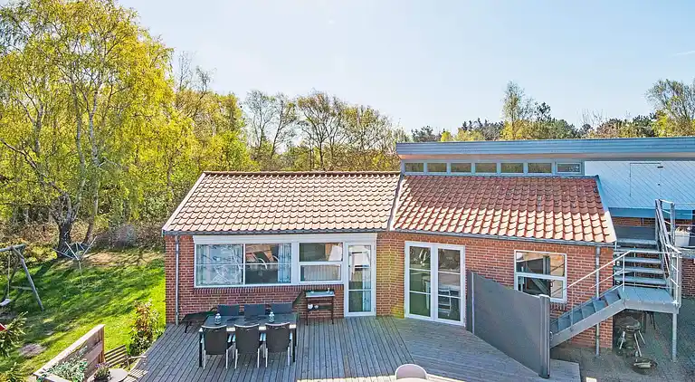 Sommerhus ved Øer Strand